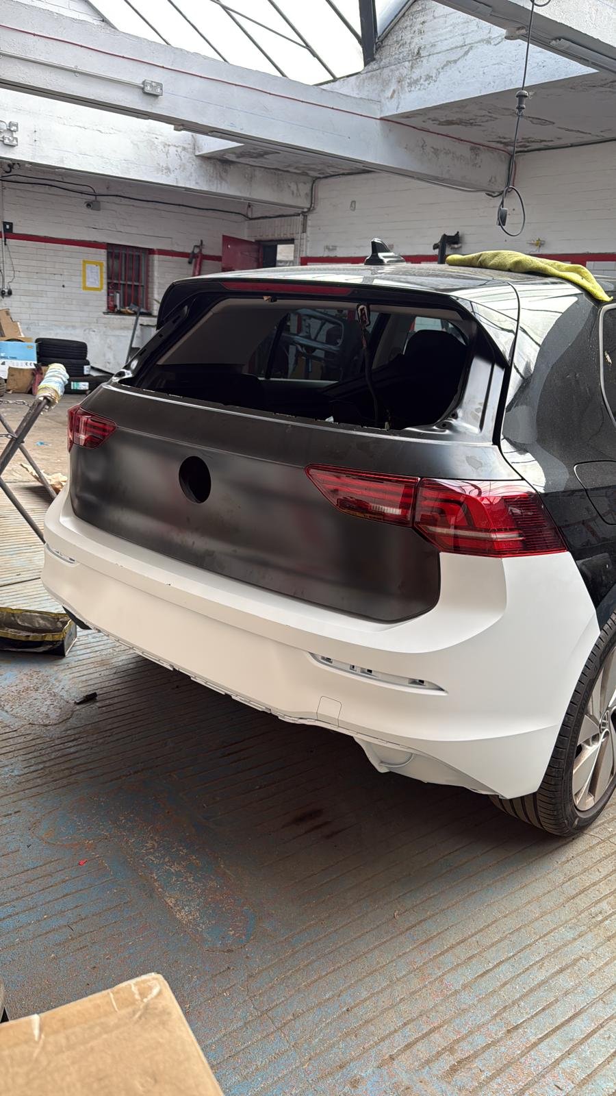 Car body repair work carried out by Ozgur Car Body Repair in Edinburgh