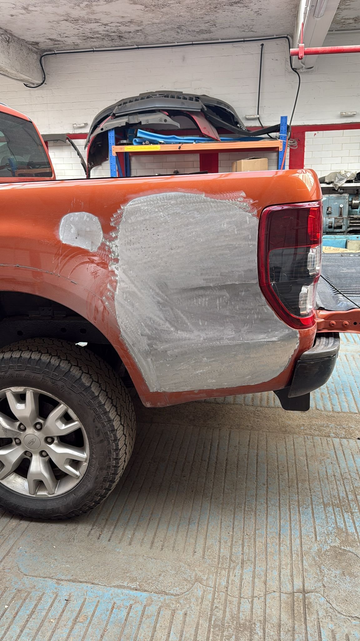 Car body repair work carried out by Ozgur Car Body Repair in Edinburgh